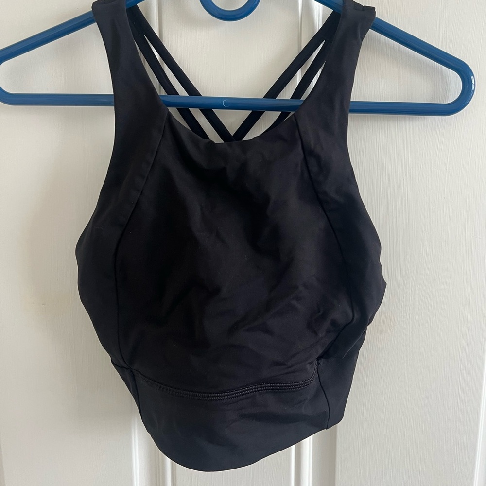 Lululemon Free To Be Serene Bra High Neck Long Line
Black